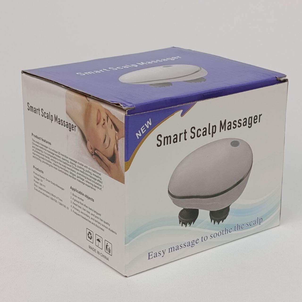 ماساژور کف سر اسکالپ هوشمند با مادون قرمز  مدل smart scalp