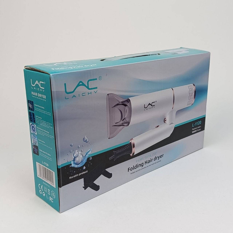 سشوار دسته تاشو لایچی مدل L-1120