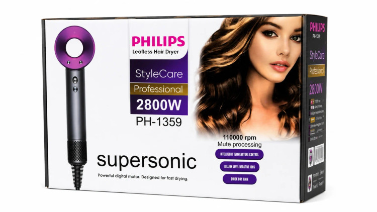 سشوار فیلیپس PHILIPSمدل PH1359 سوپرسونیک ۵ کاره